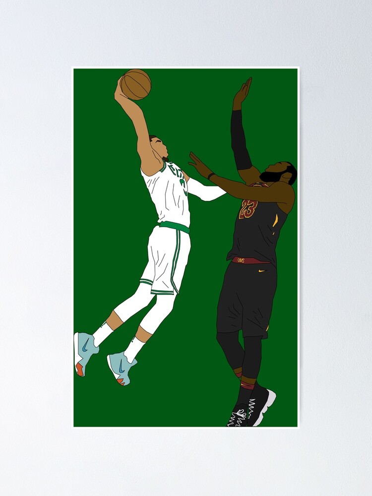 Jayson tatum best sale poster lebron