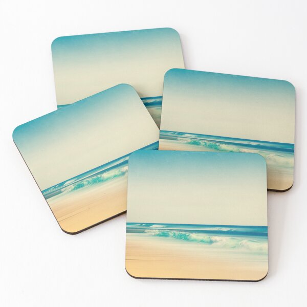 Item preview, emerald surf - wave crashing on beach designed and sold by Dyrk Wyst Redbubble Shop.