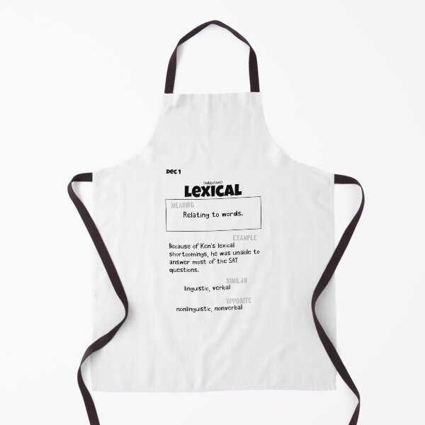 Item preview, December 1 Lexical designed and sold by Square Root of Squid.