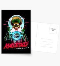 Mars Atacks Poster Postcards