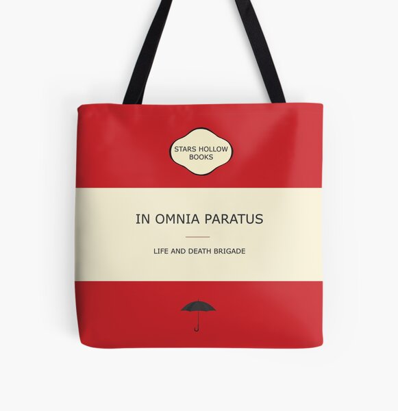 En omnia paratus Bolsa estampada de tela