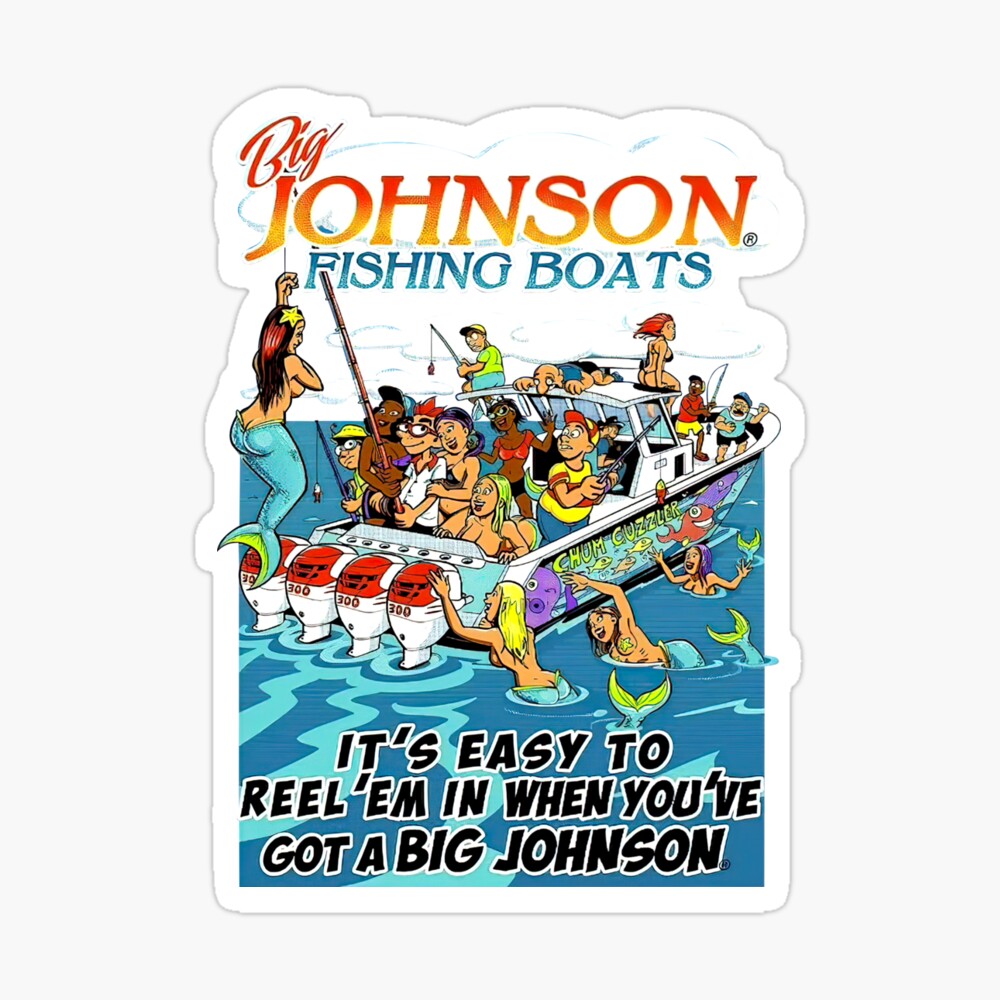 Big Johnson Fishing Boats Poster for Sale by GirlDesignsUS