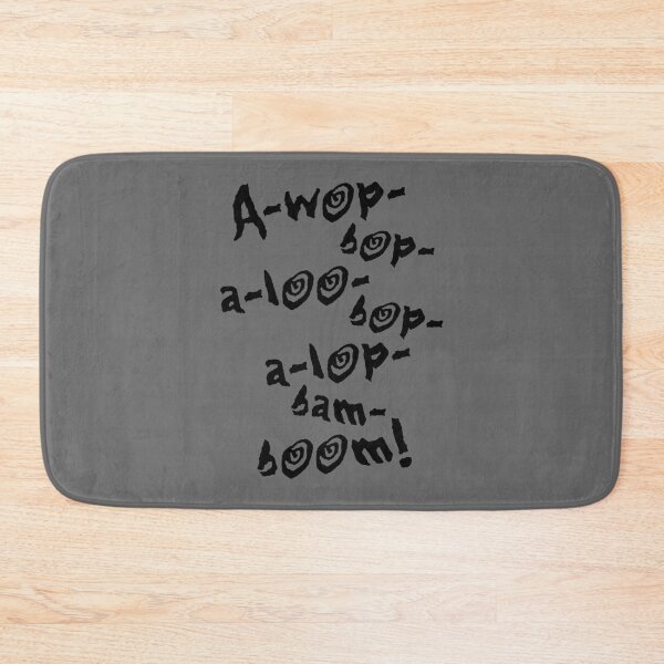 Item preview, A-wop-bop-a-loo-bop-a-lop-bam-boom! (Tutti Frutti  Black) Essential designed and sold by EnricoaCoppola.