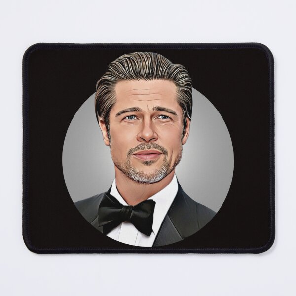Item preview, Brad Pitt Cartoon designed and sold by CartoonStarsStd.
