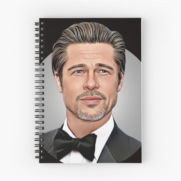 Item preview, Brad Pitt Cartoon designed and sold by CartoonStarsStd.
