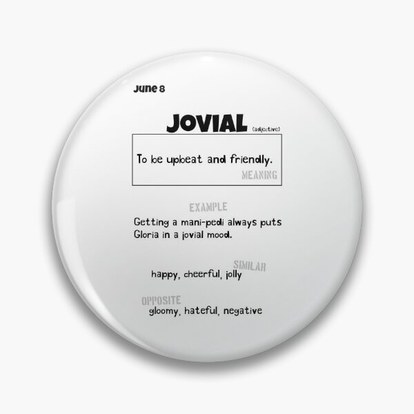 Item preview, June 8 Jovial designed and sold by Square Root of Squid.