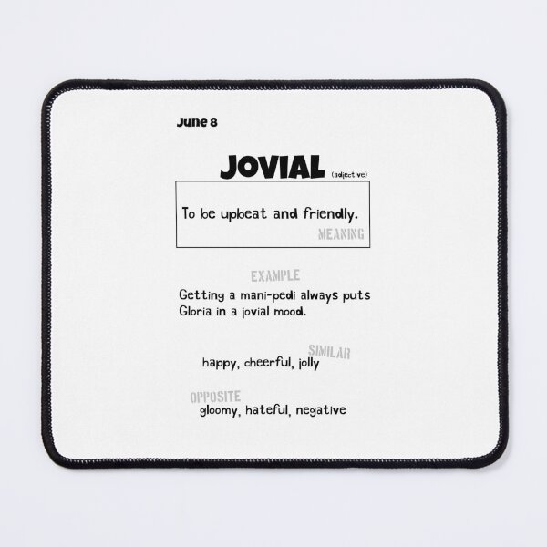 Item preview, June 8 Jovial designed and sold by Square Root of Squid.