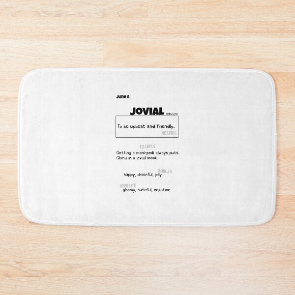 Item preview, June 8 Jovial designed and sold by Square Root of Squid.