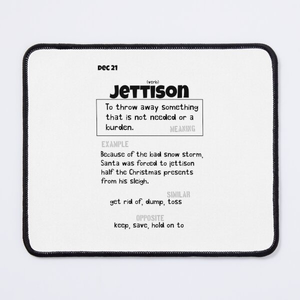 Item preview, December 21 Jettison designed and sold by Square Root of Squid.