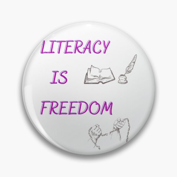 Item preview, Literacy is freedom designed and sold by nadeesha55.