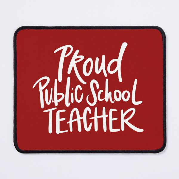 Item preview, Proud Public School Teacher designed and sold by thomaslettering.