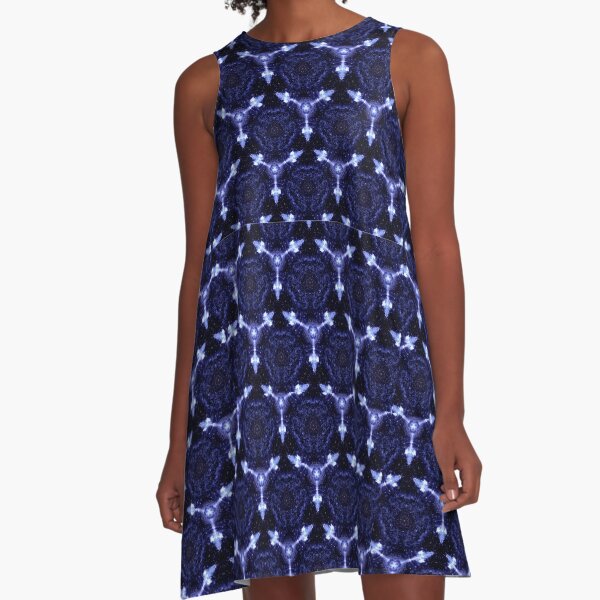 Starry Sky A-Line Dress