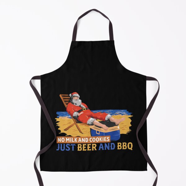 Item preview, Just Beer and BBQ Sun Santa Beach Christmas In July design designed and sold by Merchking1.