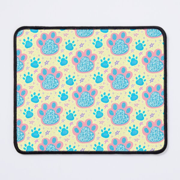 Item preview, Stay Pawsitive, Stay Pawsitive Pattern, Pawsitive, Pawsitive Vibes designed and sold by graphic-genie.