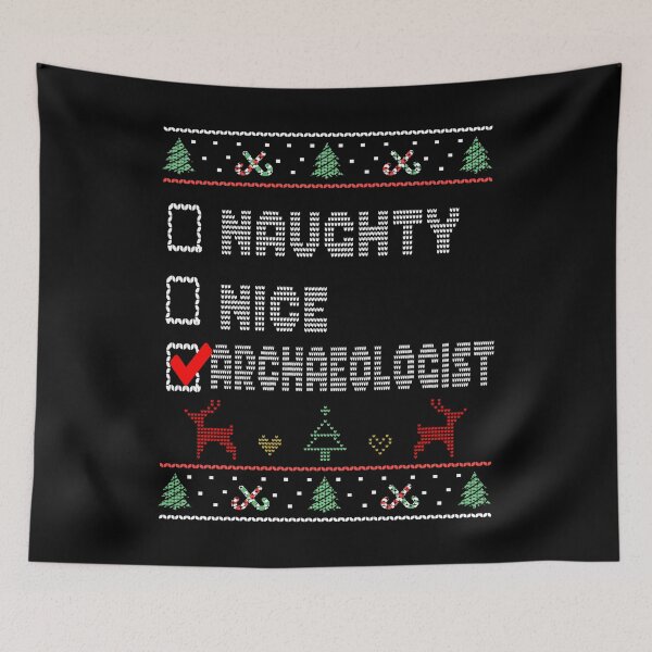 Item preview, Naughty Nice Archaeologist, Matching Christmas Group Pajama design designed and sold by Merchking1.