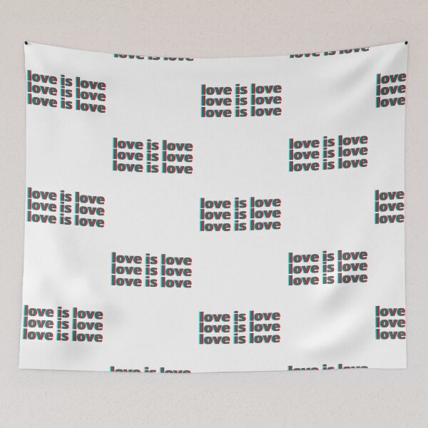 Item preview, Glitchy Love Is Love designed and sold by Pink Ribbon.