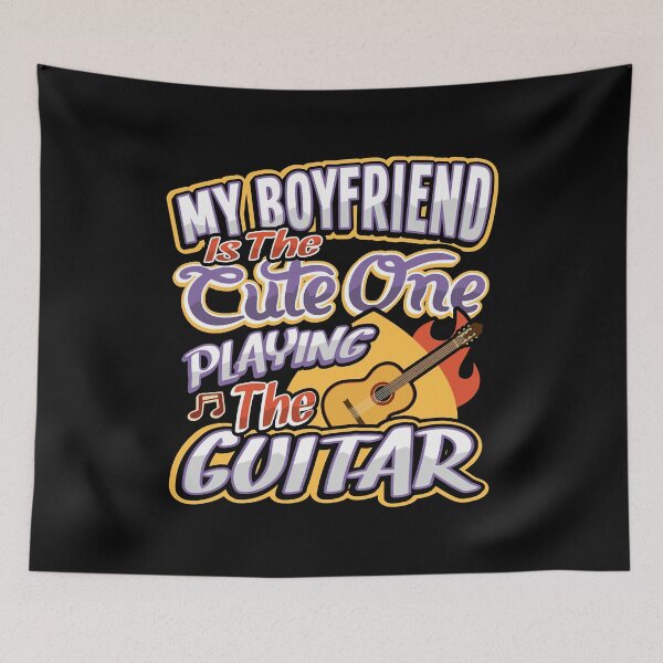 Artikelvorschau, My Boyfriend Is The Cute One Playing The Guitar entworfen und verkauft von Takerisks25.