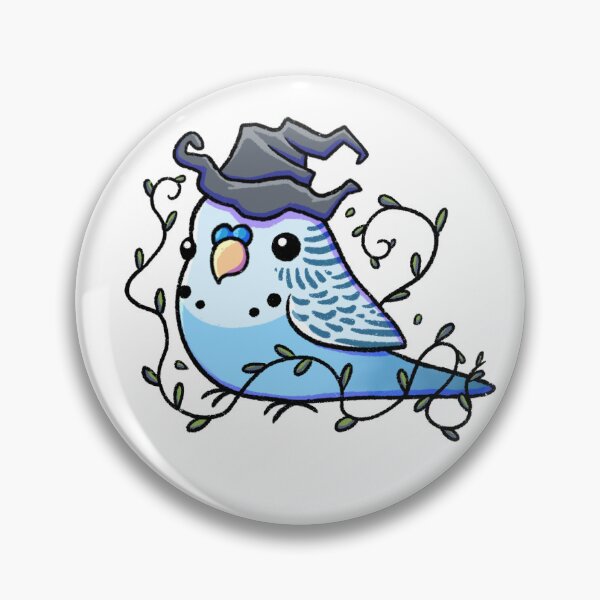 Artikelvorschau, Blue Witch Budgie entworfen und verkauft von NoodleSoupotDay.