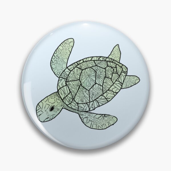 Item preview, Sea Turtle (light) designed and sold by 27Wishes.