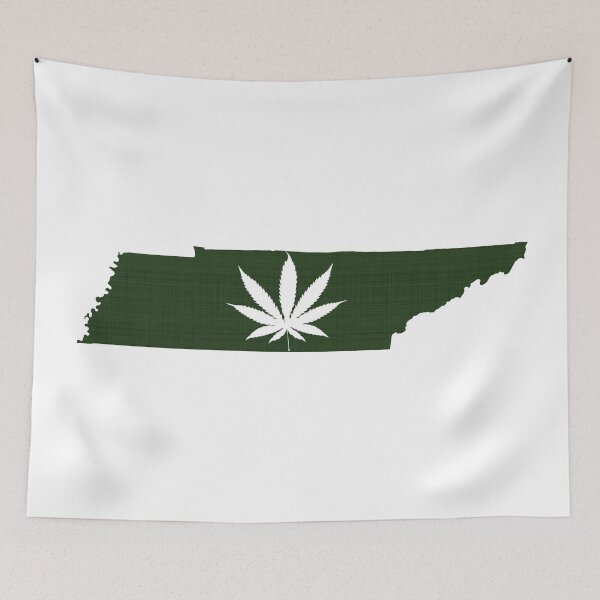 Item preview, Marijuana Leaf Tennessee designed and sold by surgedesigns.