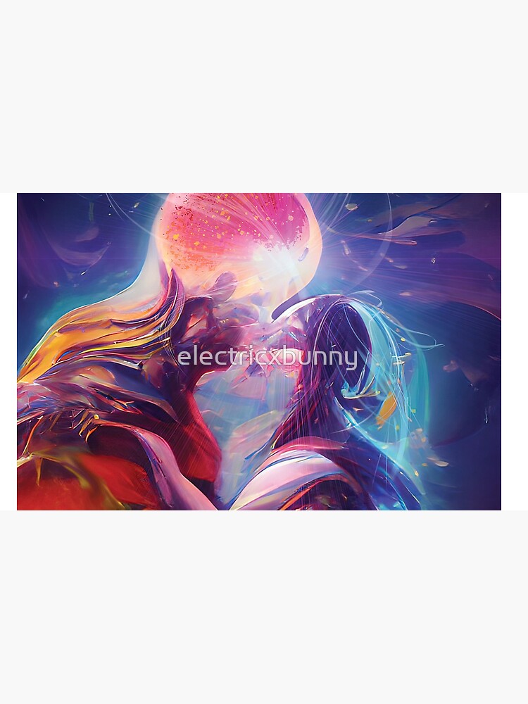 The Secret Kissing of the Sun and Moon by electricxbunny