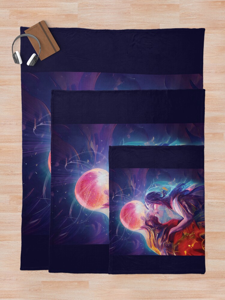 Alternate view of The Secret Kissing of the Sun and Moon Throw Blanket