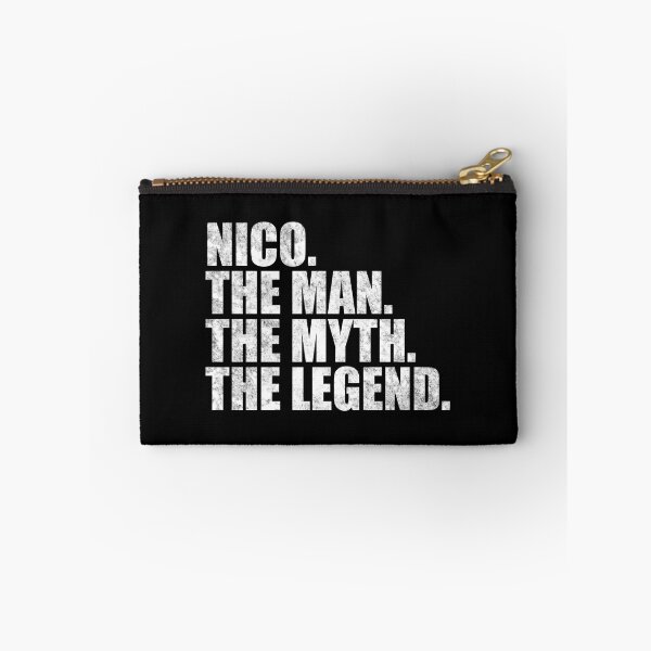 Item preview, Nico Name Nico The Man The Myth The legend designed and sold by Teelogic.