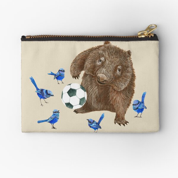 Wrens football Wombat Zipper Pouch