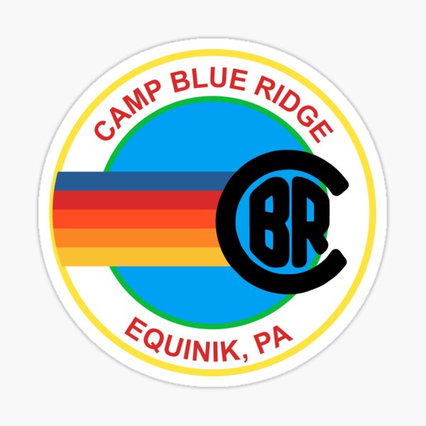 Item preview, Camp Blue Ridge AV Sticker designed and sold by stuckbyzoe !.