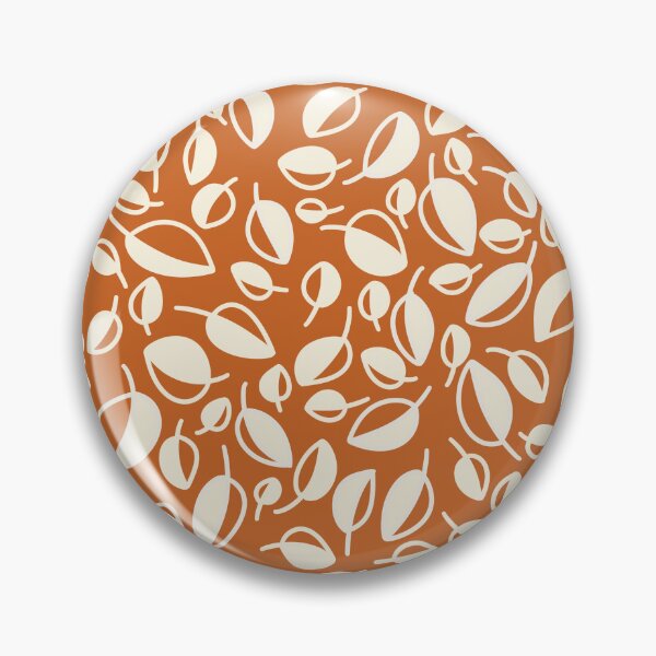 Item preview, Simple Leaves on Orange designed and sold by WalkSimplyArt.