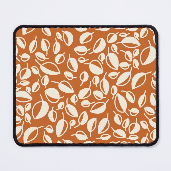 Item preview, Simple Leaves on Orange designed and sold by WalkSimplyArt.