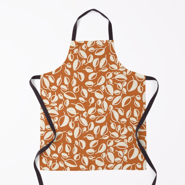 Item preview, Simple Leaves on Orange designed and sold by WalkSimplyArt.