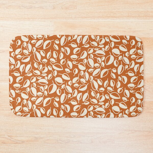 Item preview, Simple Leaves on Orange designed and sold by WalkSimplyArt.