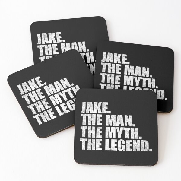 Item preview, Jake Name Jake The Man The Myth The legend designed and sold by Teelogic.
