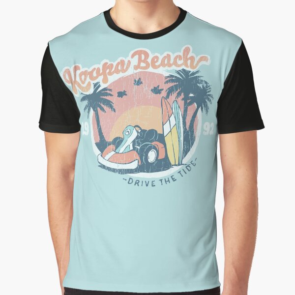 Fahre mit der Tide Grafik T-Shirt