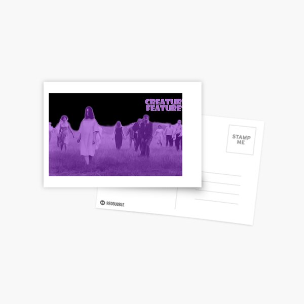 Night of the Living Dead Zombies Postcard
