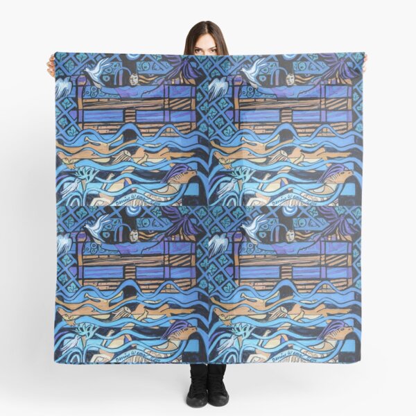 Hexagram 29: Kǎn (Abyss) Scarf