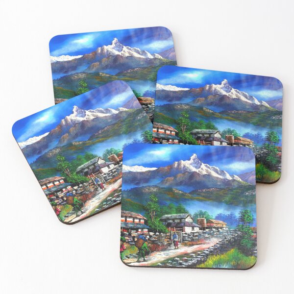 Item preview, Panoramic View Of Everest Mountain designed and sold by Whimsy Art.