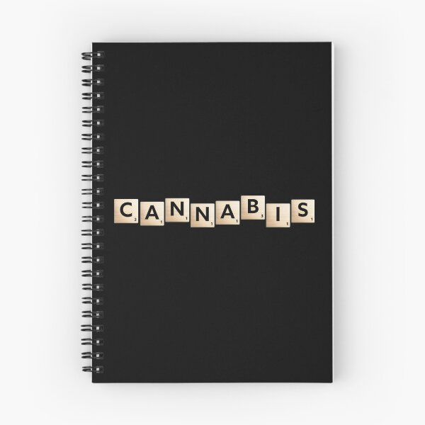 Item preview, Cannabis Scrabble tiles designed and sold by CabbageNClouds.