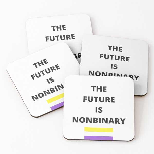 Item preview, The future is nonbinary designed and sold by earthandorigin.
