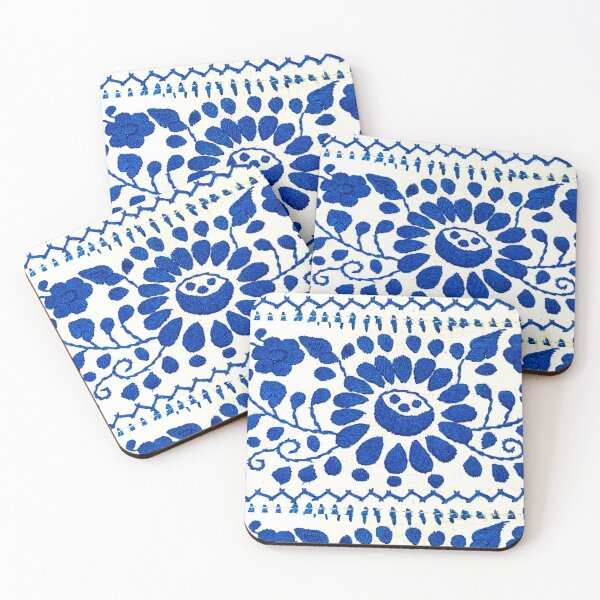Item preview, Mexican Blue Flowers  designed and sold by TinaSalazar.