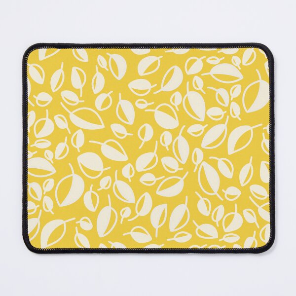 Item preview, Simple Leaves on Yellow designed and sold by WalkSimplyArt.