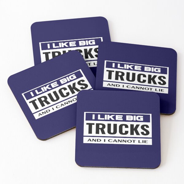 Item preview, I LIKE BIG TRUCKS and I Cannot Lie, Father's Day Gift, Truckers, Truck Lovers designed and sold by Monique Prince.