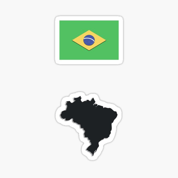 Item preview, Brazil designed and sold by FlatFlags.