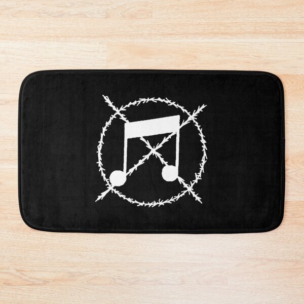 Item preview, Noise Not Music White Outlined designed and sold by mileslivin.