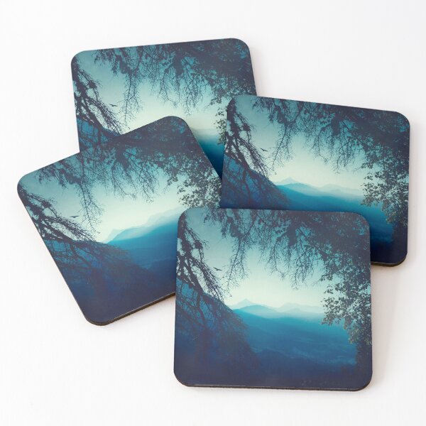 Artikelvorschau, Blauer Morgen – Dunstiges Alpental entworfen und verkauft von Dyrk Wyst Redbubble Shop.