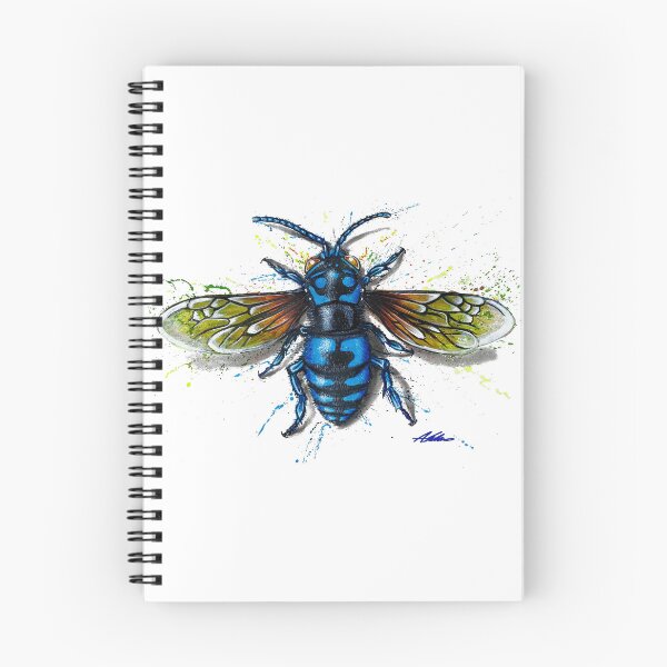 Item preview, Cuckoo Bee Blue designed and sold by abelschiroart.