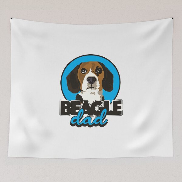 Item preview, Beagle Dad - Blue designed and sold by iggystardust.
