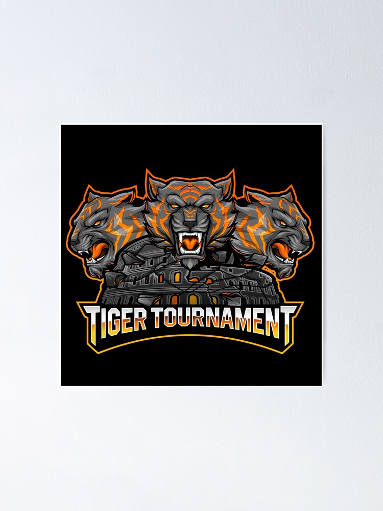 Tiger Tournament - Tiger Cerberus Art Board Print for Sale by