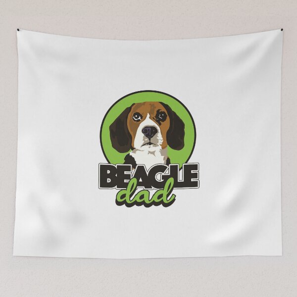 Item preview, Beagle Dad - Green designed and sold by iggystardust.